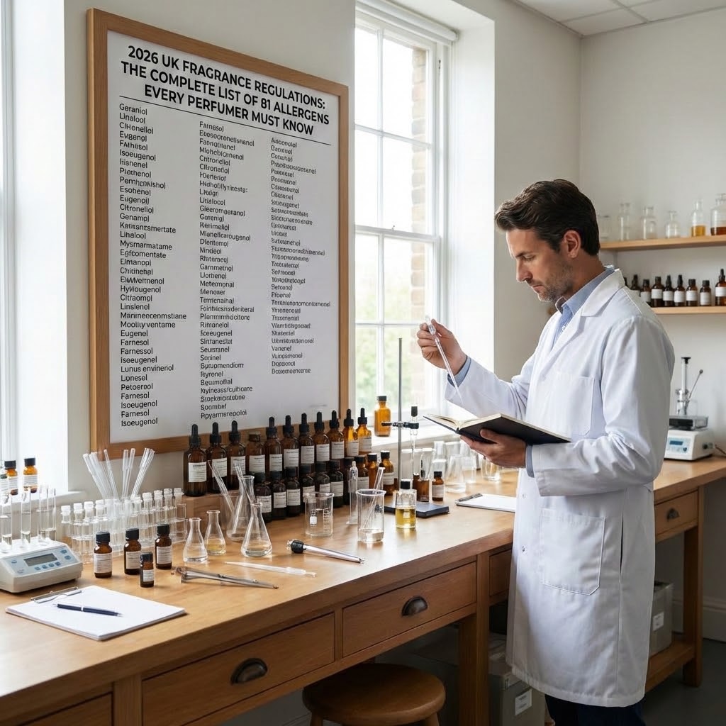 2026 UK Fragrance Regulations: The Complete List of 81 Allergens Every Perfumer Must Know